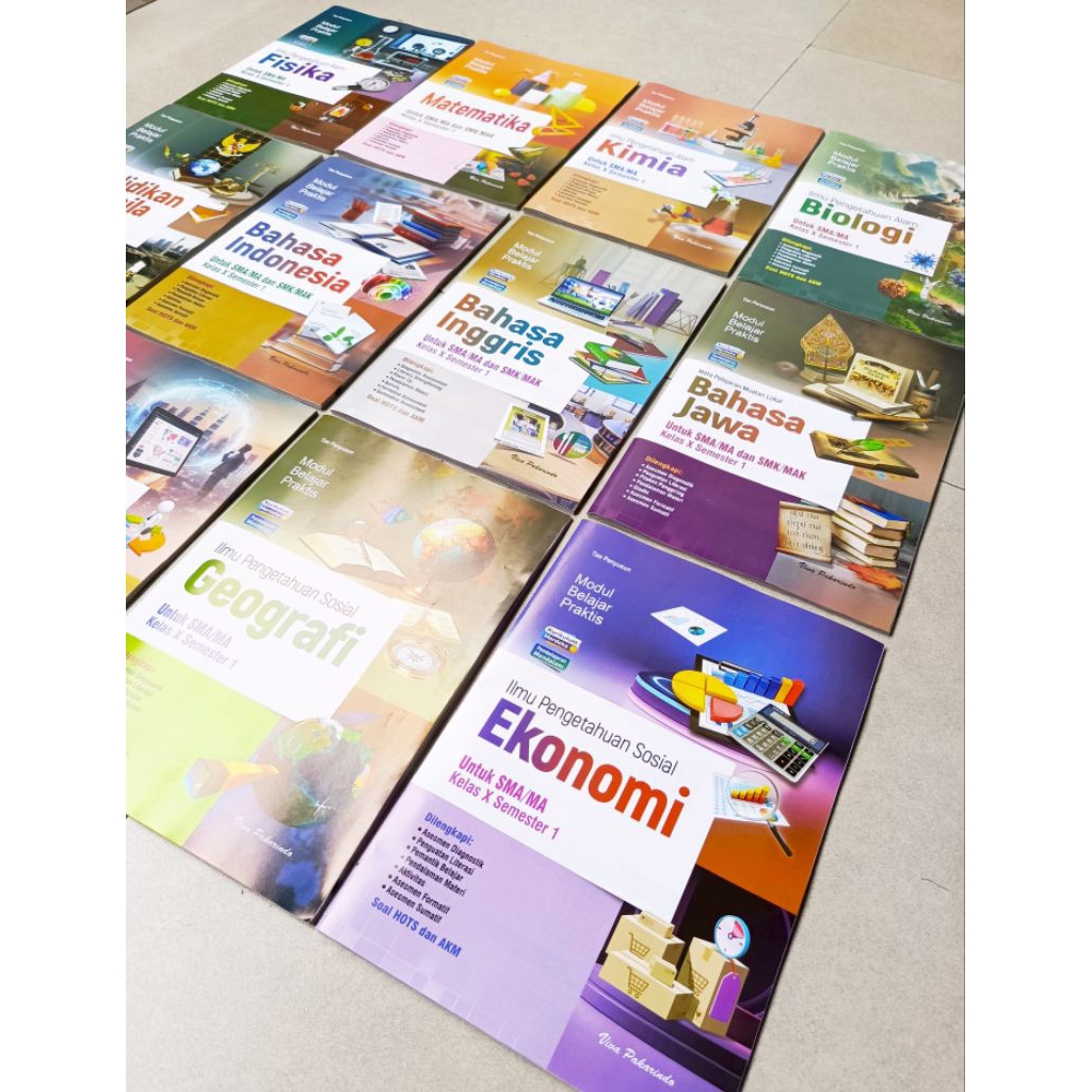 LKS VIVA PAKARINDO. LKS SMA Kelas X. (semester 1). Terbaru 2025/2026