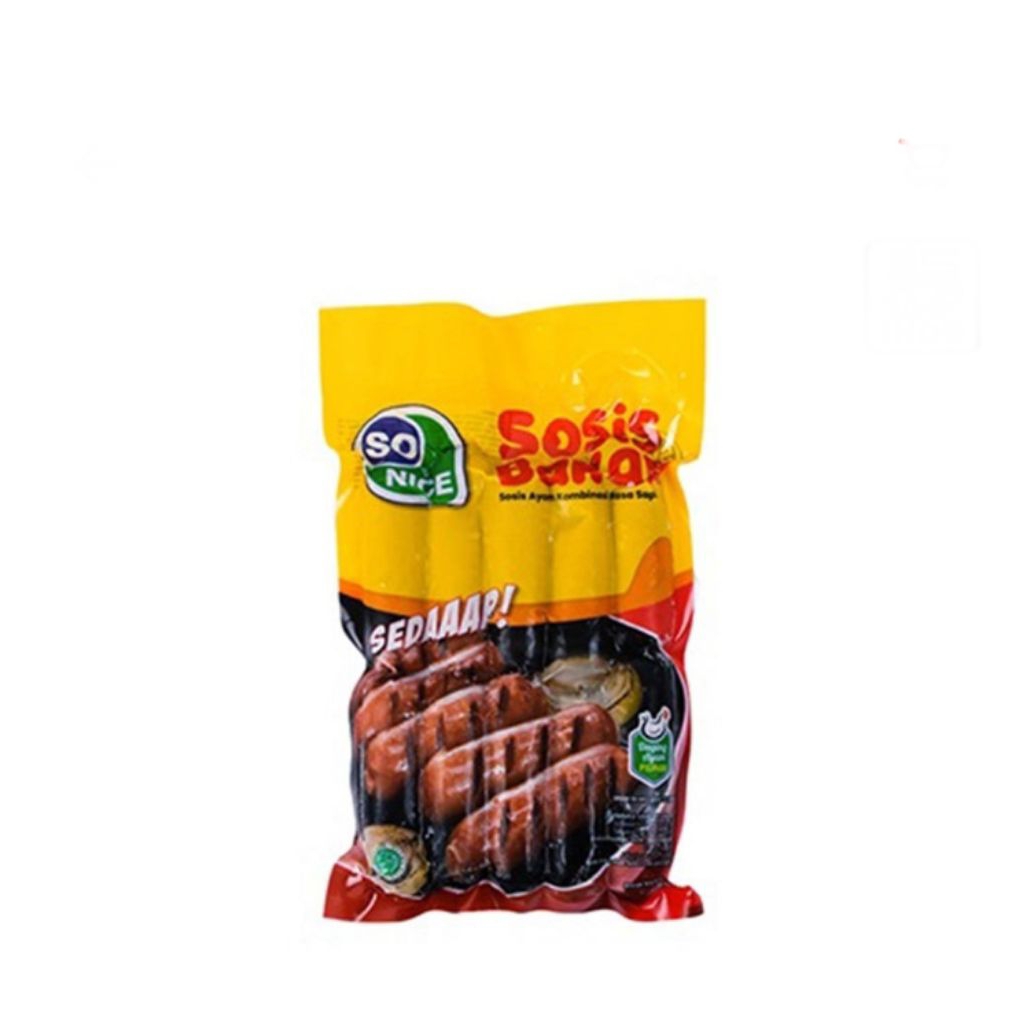 

so nice sosis bakar sedaap 500 gr