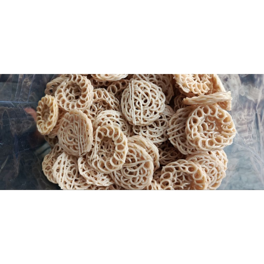 

1KG KRUPUK MAWAR PUTIH JUMBO