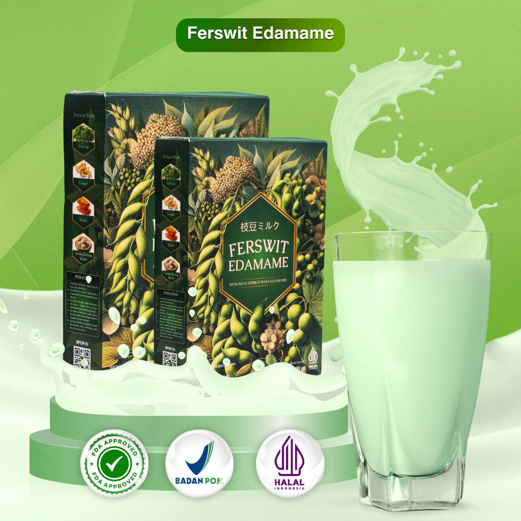 

Susu Edamame Bubuk Premium Jepang Ferswit