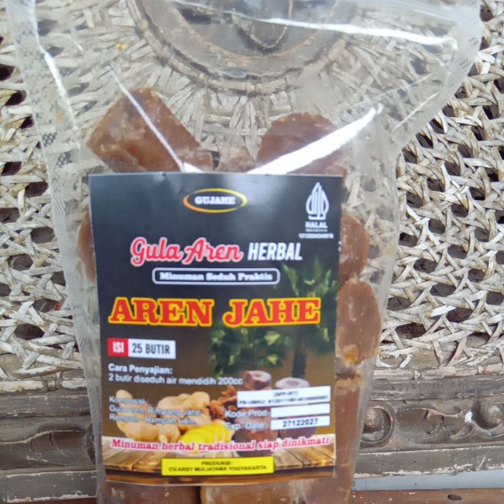 

Gula Jawa Herbal Jahe isi 25pcs