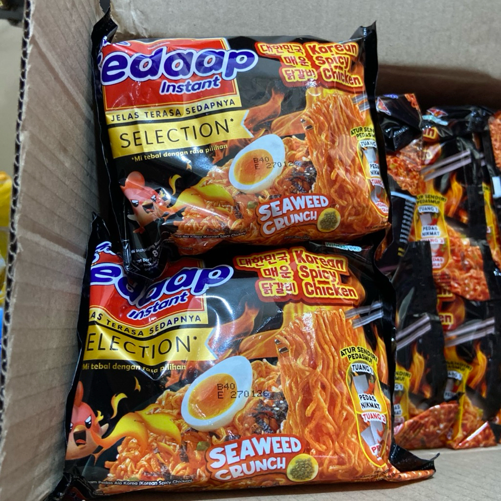 

Mie sedap rasa pedas Korea 5-10pcs