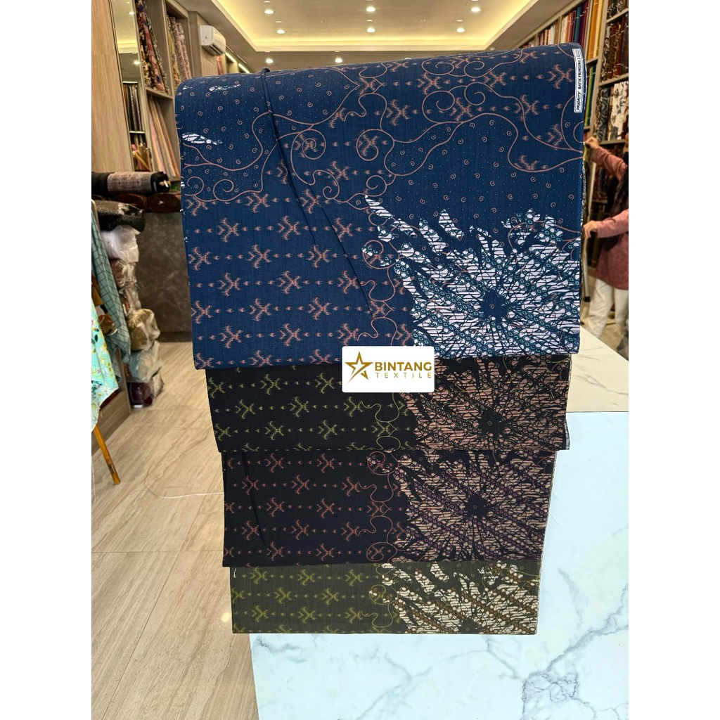 Kain batik katun premium / bahan kebaya kemeja rok sarimbit