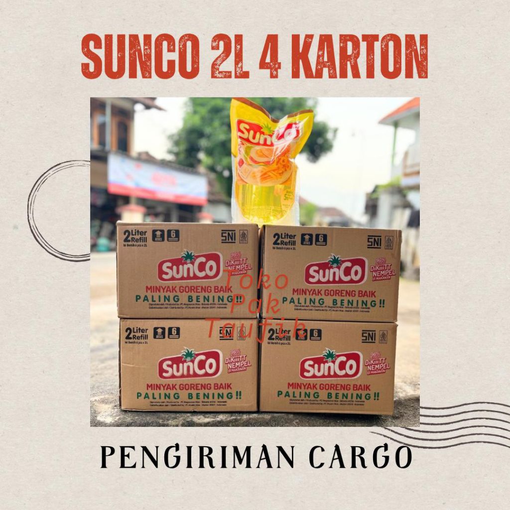 

Minyak Goreng Sunco 2Liter 4 Karton