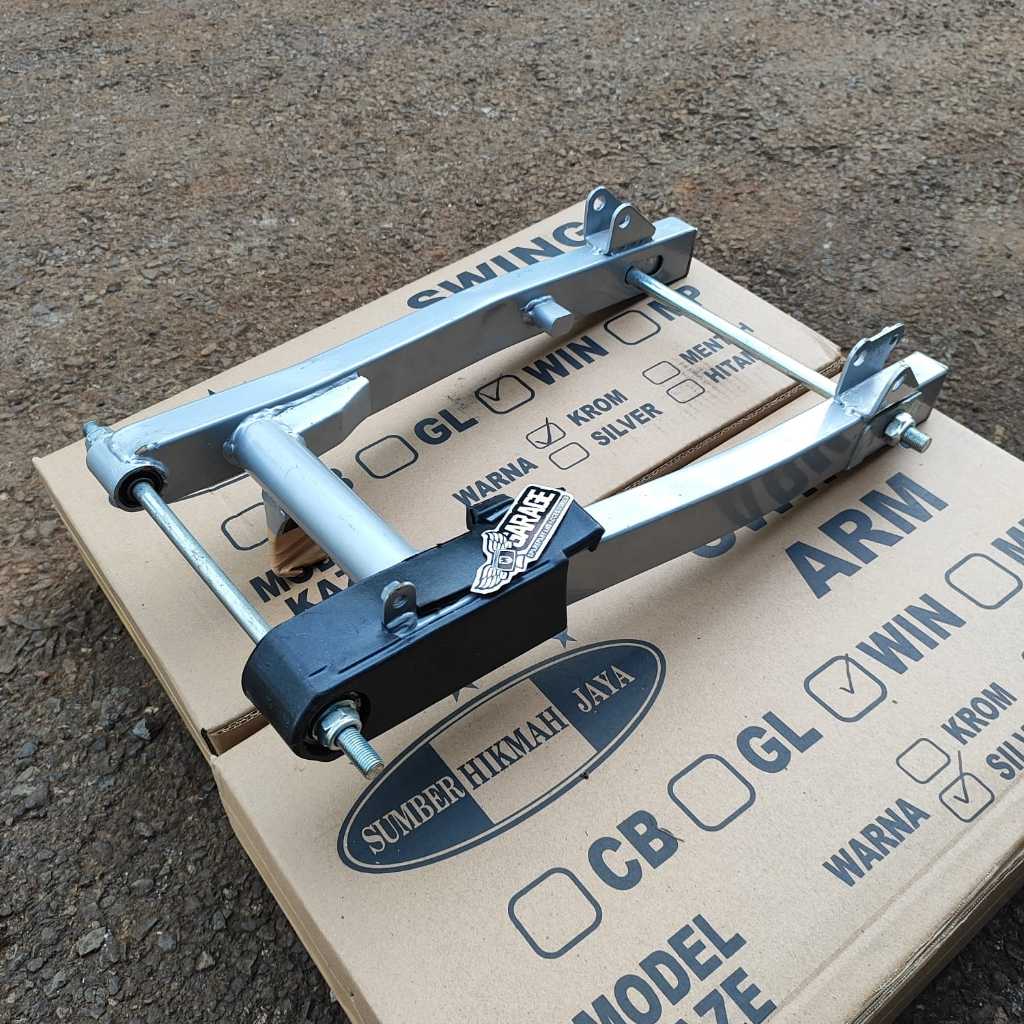 ARM KAZE PNP WIN Fullset  SILVER Swing ARM Win 100 KAZE AS ARM 14 AS RODA 17 Arem KZ Win100 BAHAN TE