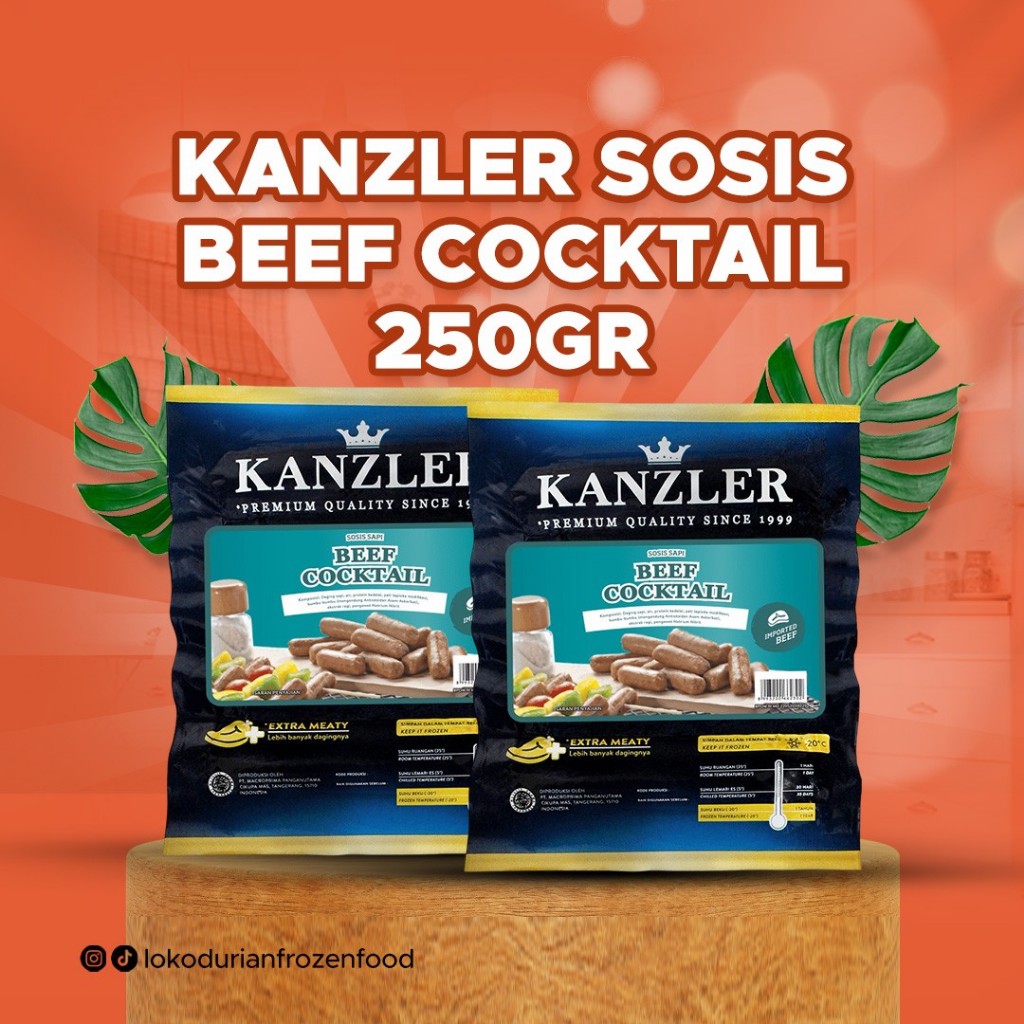 

KANZLER Sosis Beef Cocktail