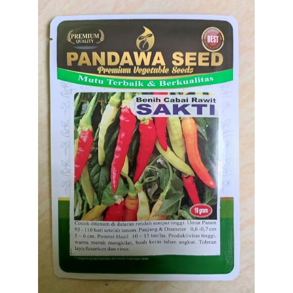benih Cabai Rawit SAKTI by PandawaSeed 10gr