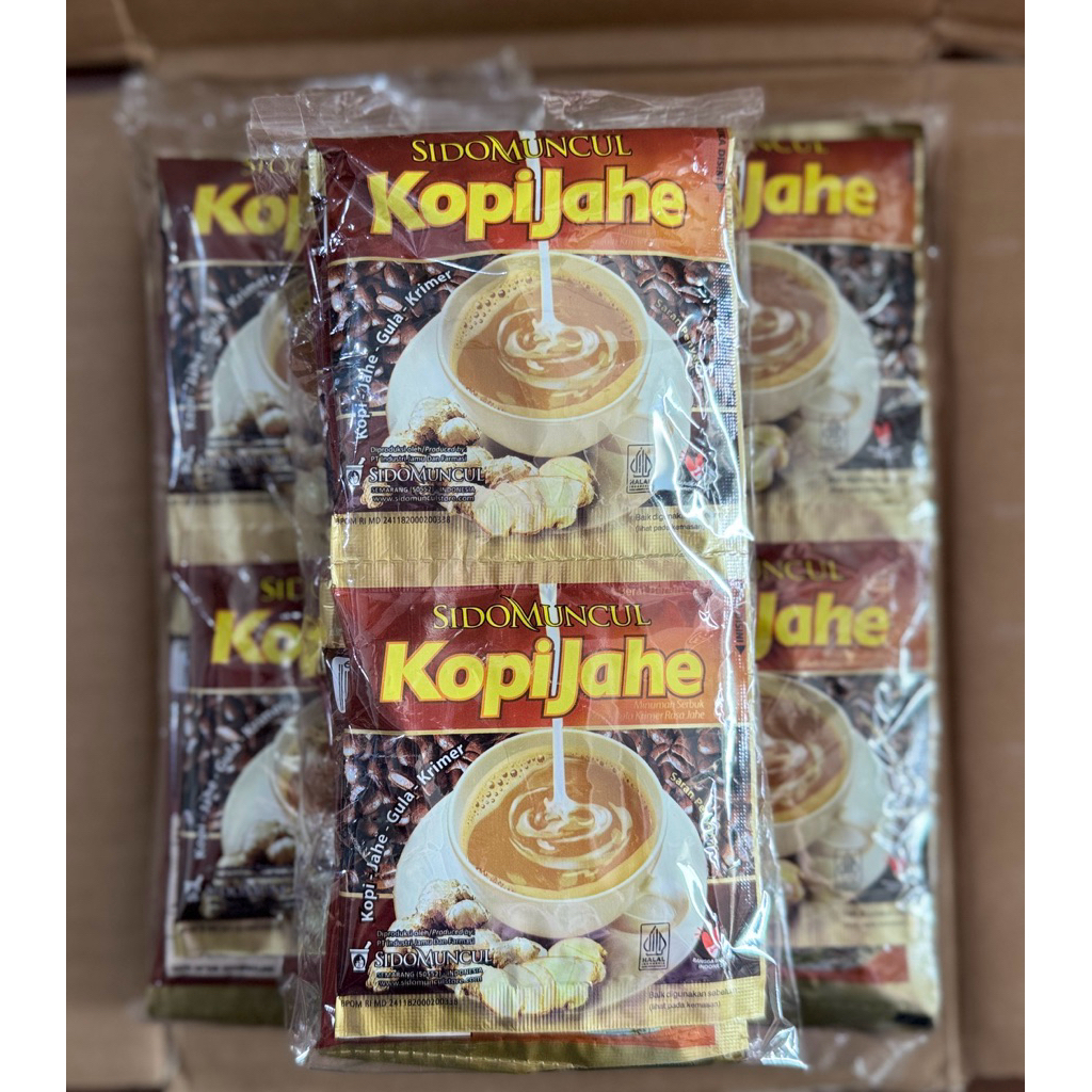 

Kopi Jahe Sido Muncul 26g isi 10Sachet