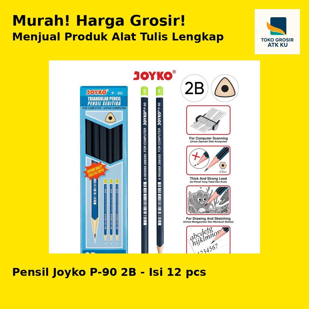 

PENSIL JOYKO P-88 - P-92 2B [PACK]/ P91 / P - 90 / P-8126 P-121 2B 1 Box 12 Pcs