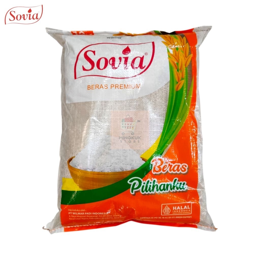 

Beras Premium Sovia 10kg - Sovia Beras 10 kg