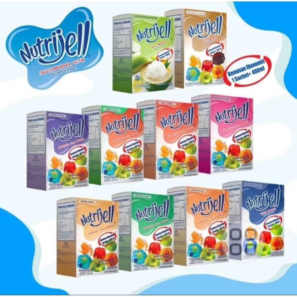 

NUTRIJEL AGAR-AGAR ANEKA RASA | NUTRIJEL BUAH 15g