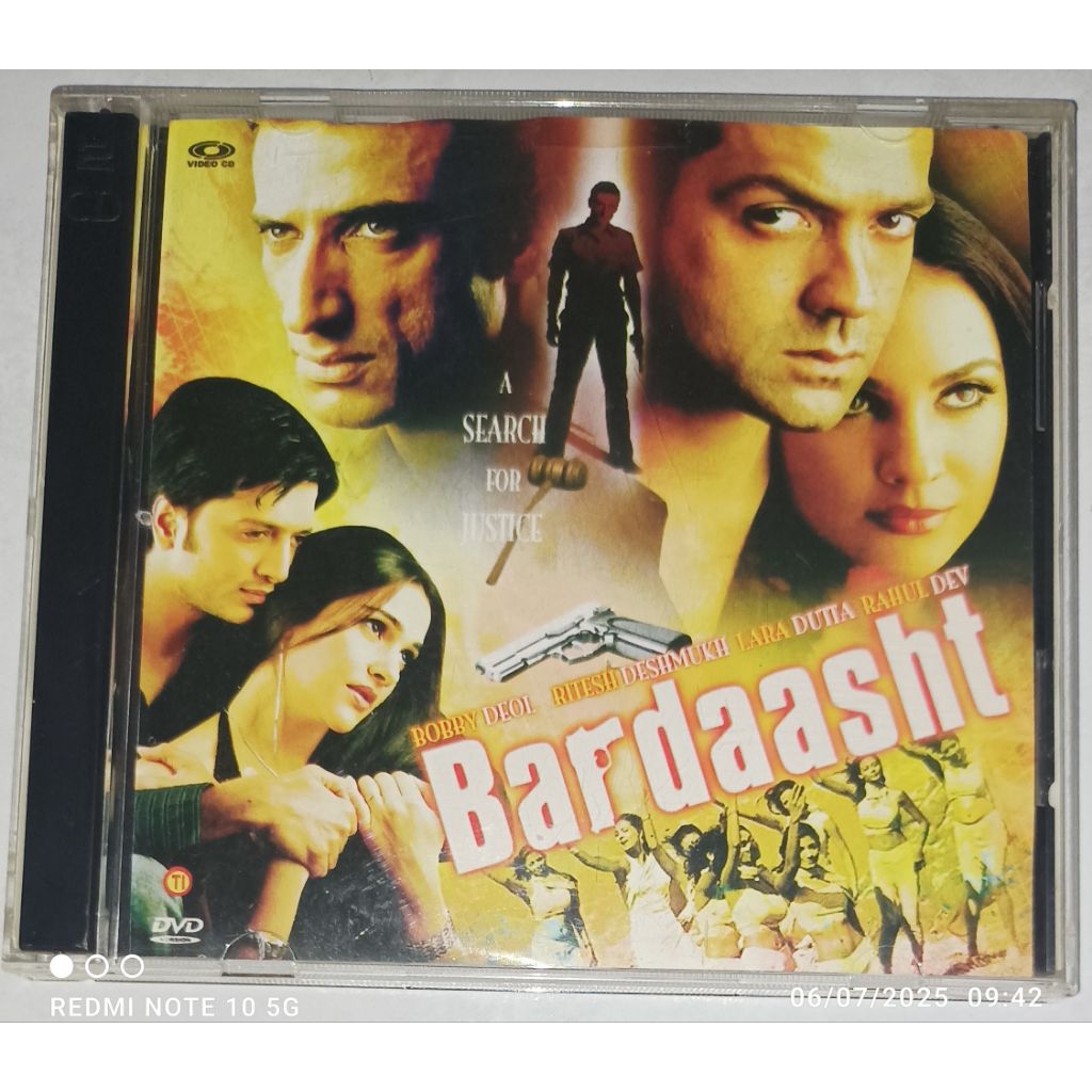 VCD INDIA BOLLYWOOD BARDAASHT