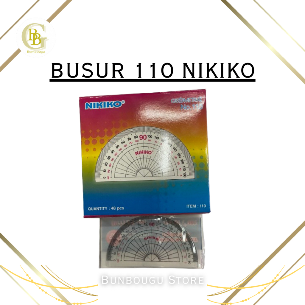 

GROSSIR 24 PIECE 1 BOX / BUSUR NIKIKO 110 / BUSUR KECIL NIKIKO / PENGGARIS BUSUR MURAH