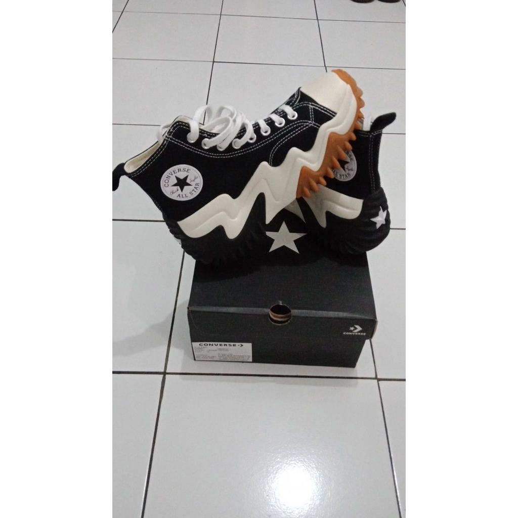 PRELOVED CONVERSE RUN STAR MOTION BLACK