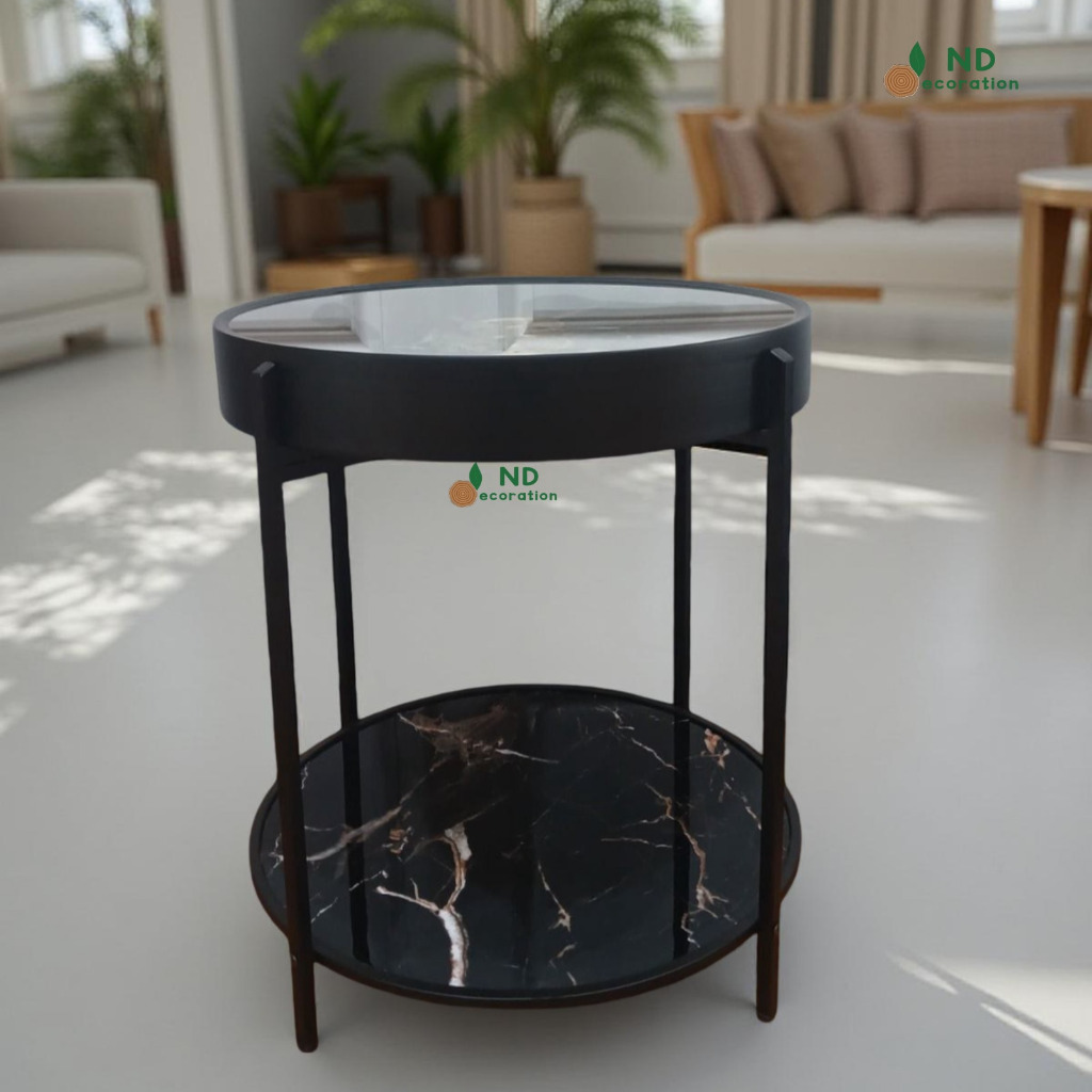 Meja Jam Aesthetic / Coffee Table Jam Design Unik / Meja Jam Analog