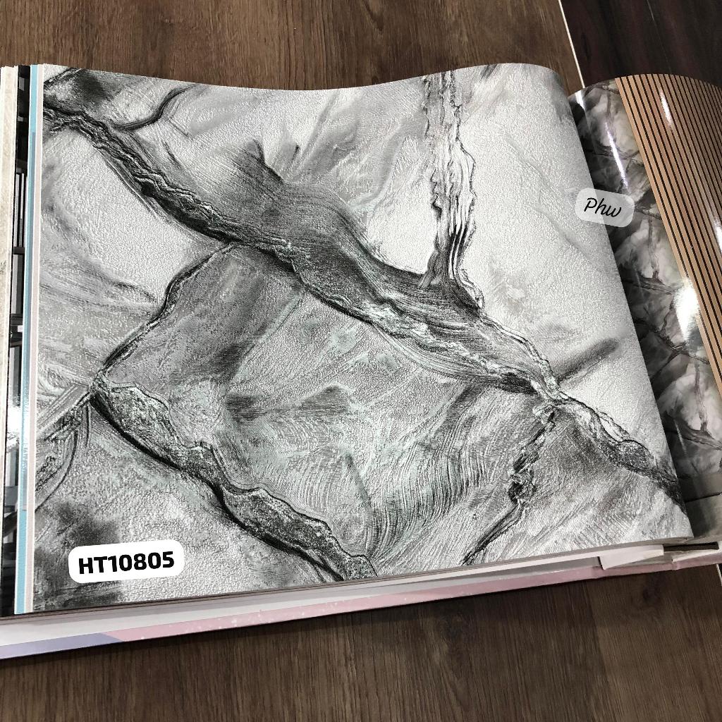 WALLPAPER DINDING MOTIF BATU GRANIT MARMER