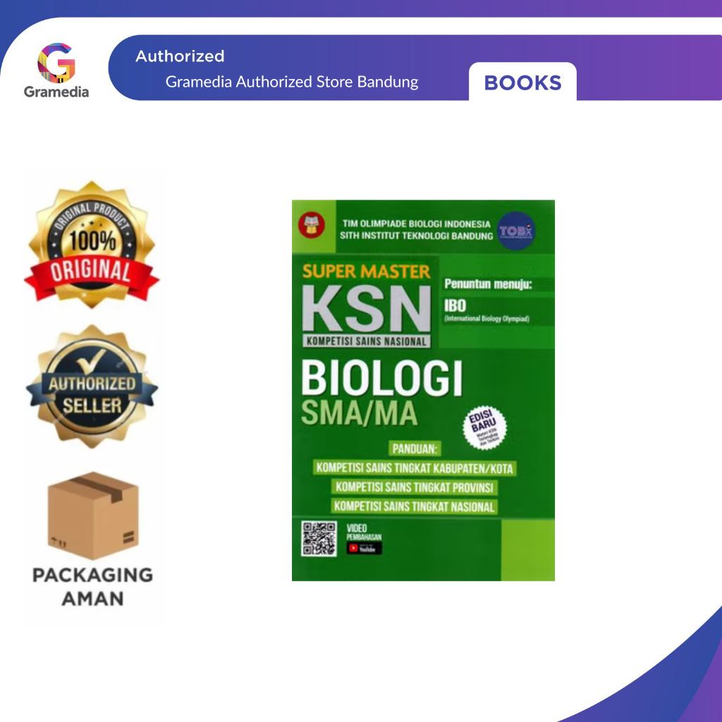 Gramedia Bandung - KSN Biologi SMA
