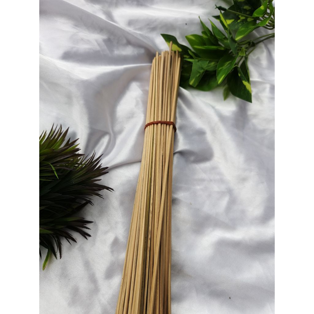 Tusuk Sate Bambu Panjang 30cm Diameter 2mm | Tusuk Buket Bunga | Lidi Bunga Bucket