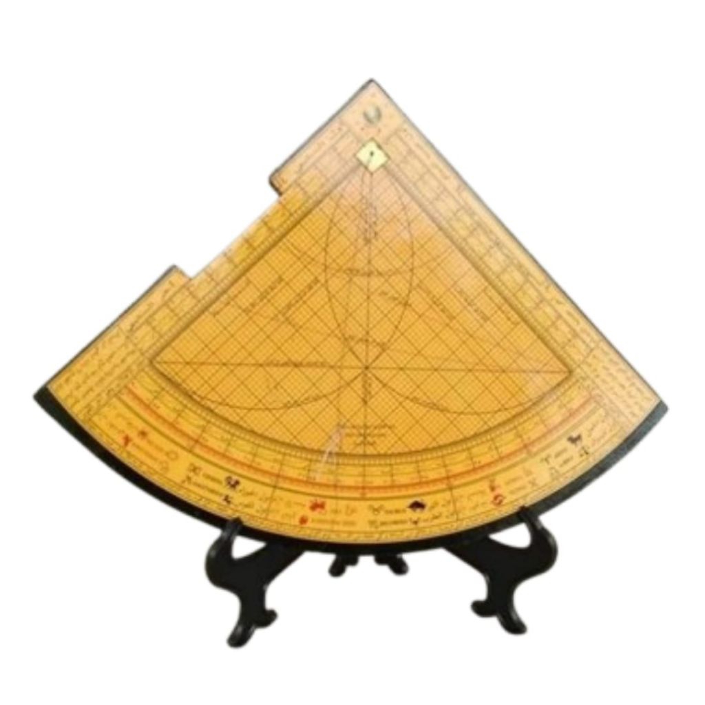 

Rubu Mujayyab Sine Quadrant ( Seperempat Linkaran) Media Belajar Astronomi, Diameter 30 CM