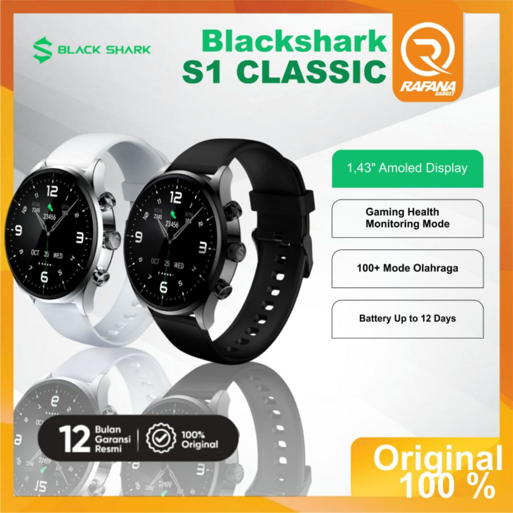 BLACKSHARK S1 CLASSIC SMARTWATCH AMOLED