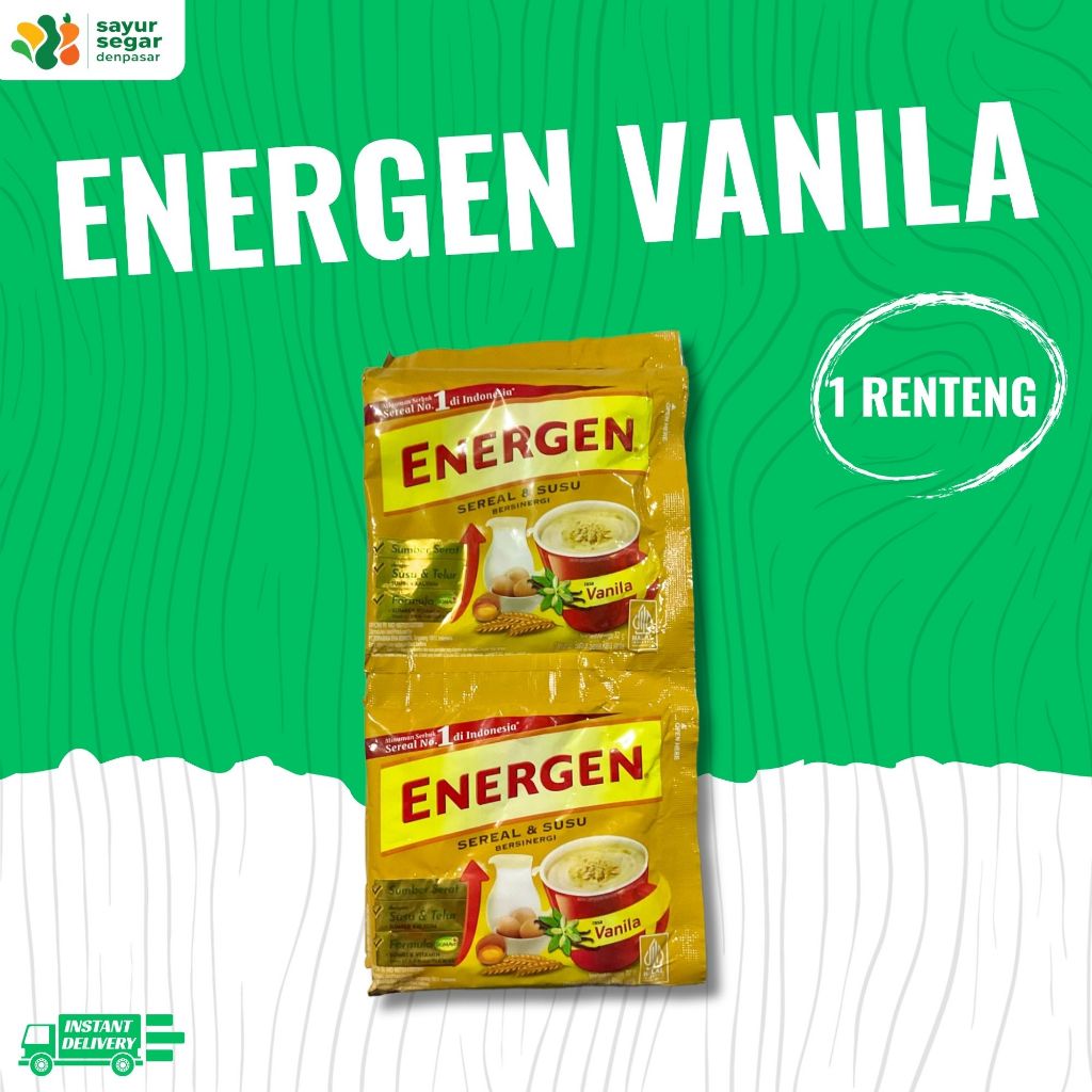 

Energen Vanila 1 renteng - Sayur Segar Denpasar