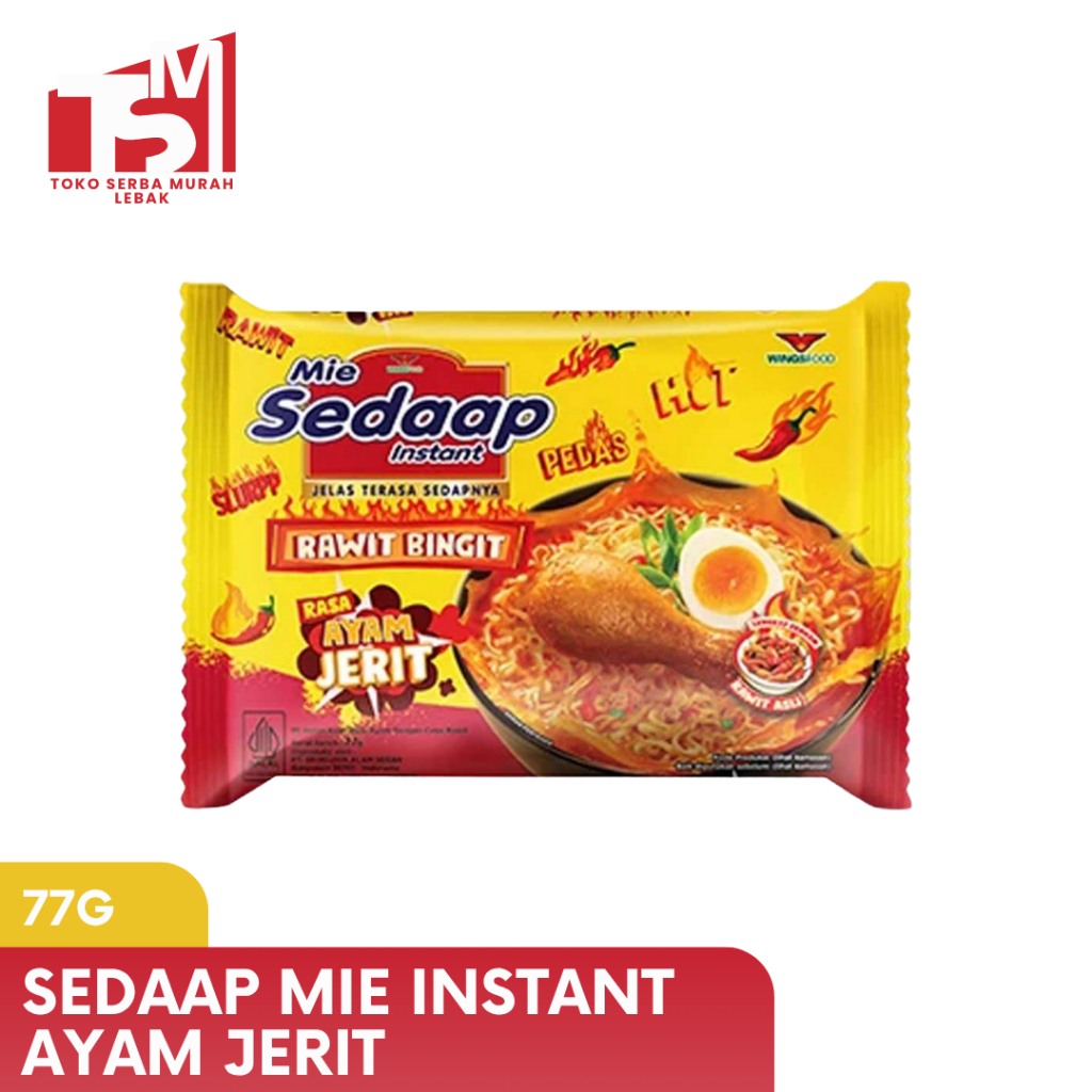 

Sedaap Mie Instant Ayam Jerit 77g