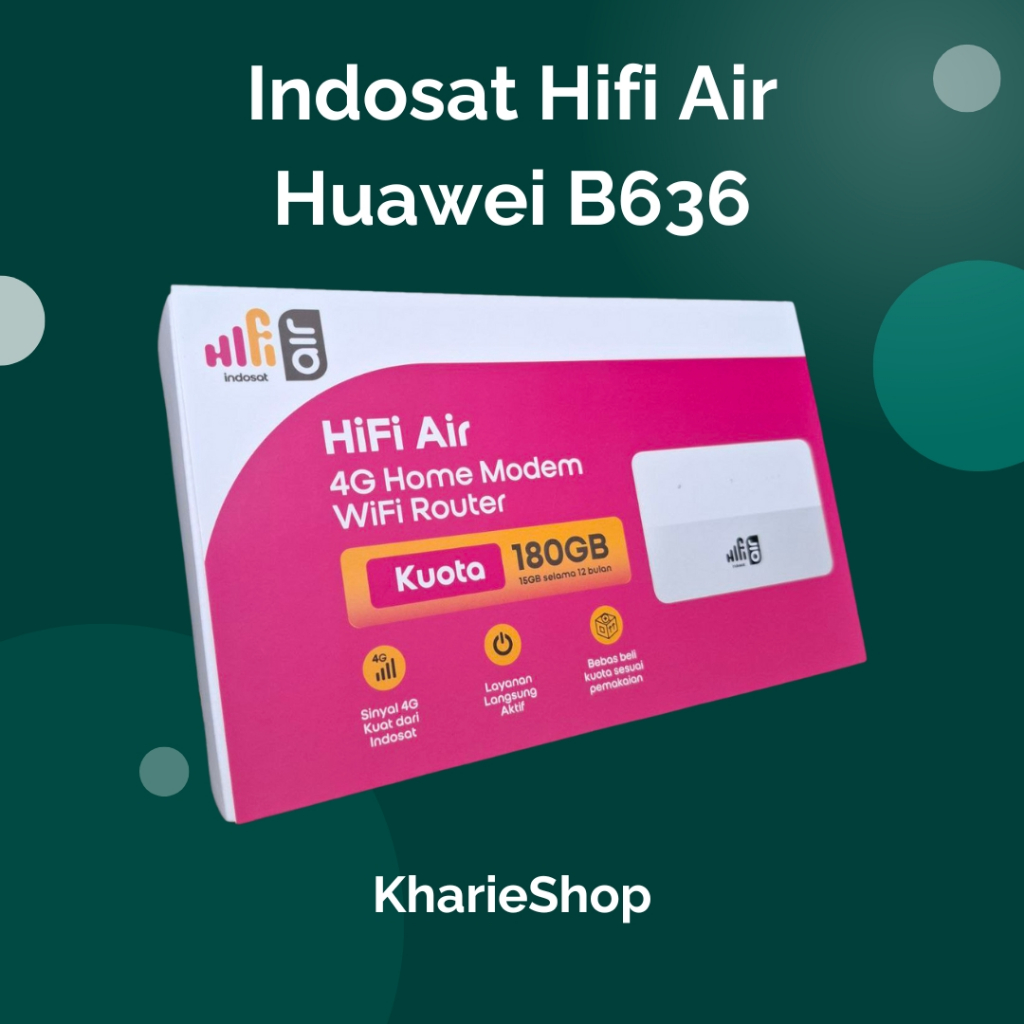 Modem Hifi Air Indosat Huawei B636