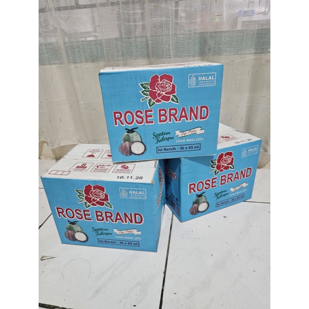 

santan rose brand 65 ml TCA Santan instan Rose Brand 65ml