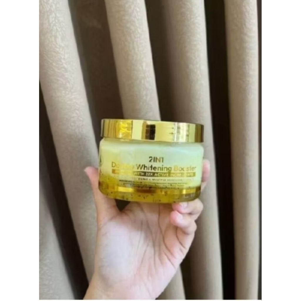 HB 2in1 DOUble whitening booster imd Glow