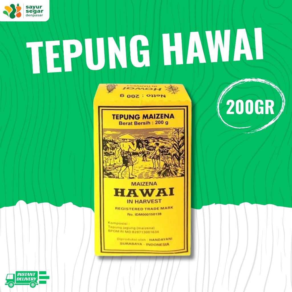 

Tepung Hawai 200gr - Sayur Segar Denpasar