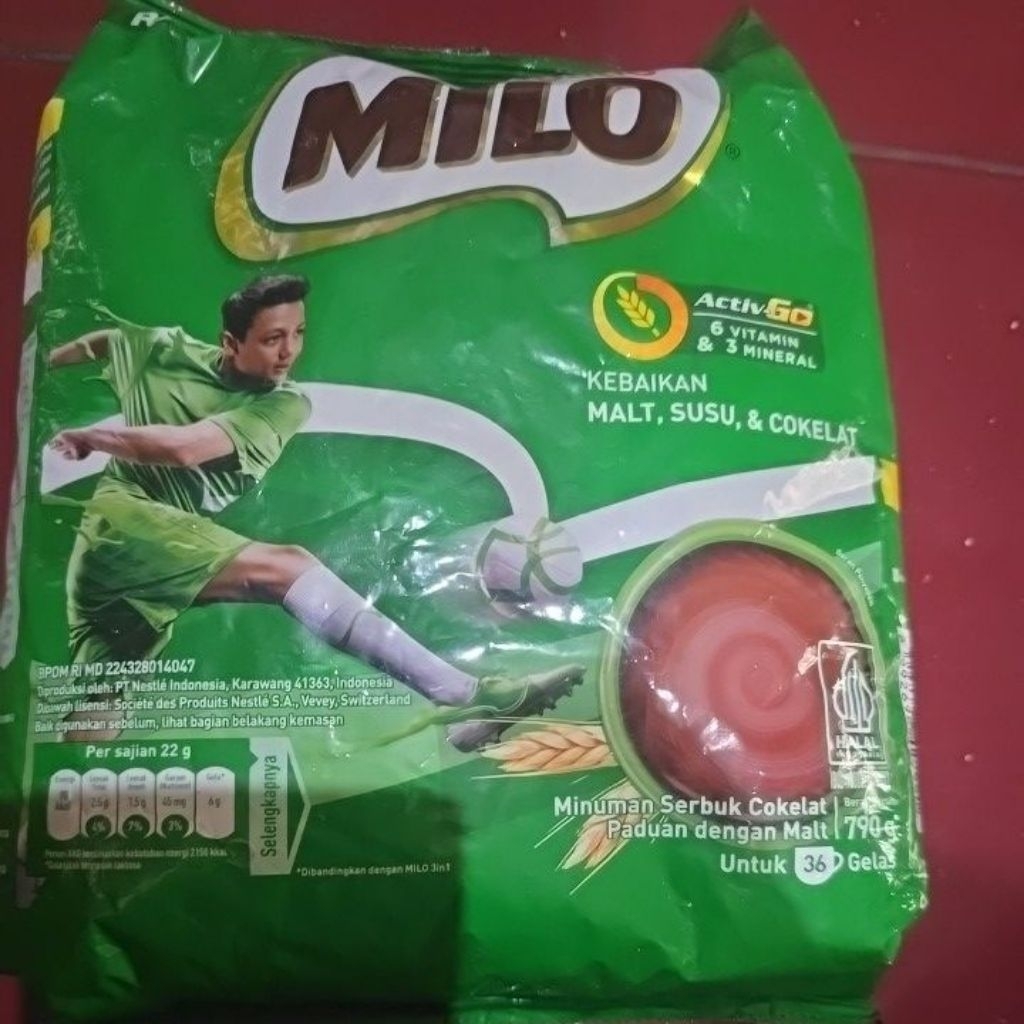

MILO COKLAT 790g & 400g