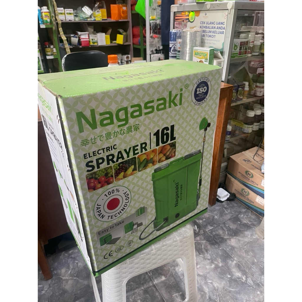 Sprayer elektrik NAGASAKI TERBARU 16 LITER