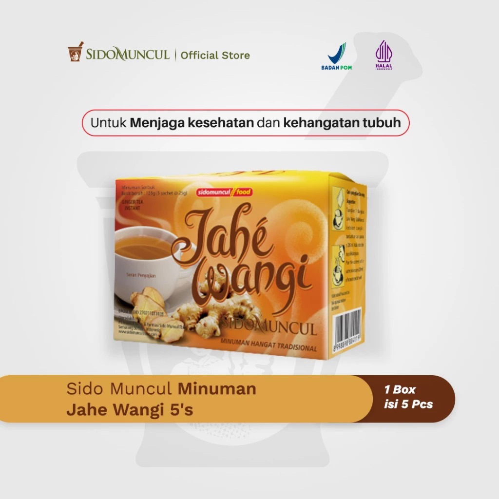 

Sido Muncul Minuman Jahe Wangi 5's - Membantu Menghangatkan Badan