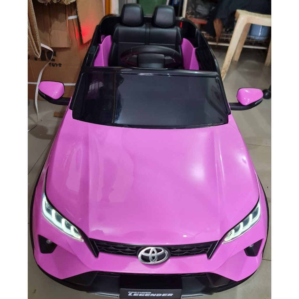 Mainan Kendaraan Anak Mobil Aki FORTUNER LEGENDER PMB M 7588 ( WARNA PINK )