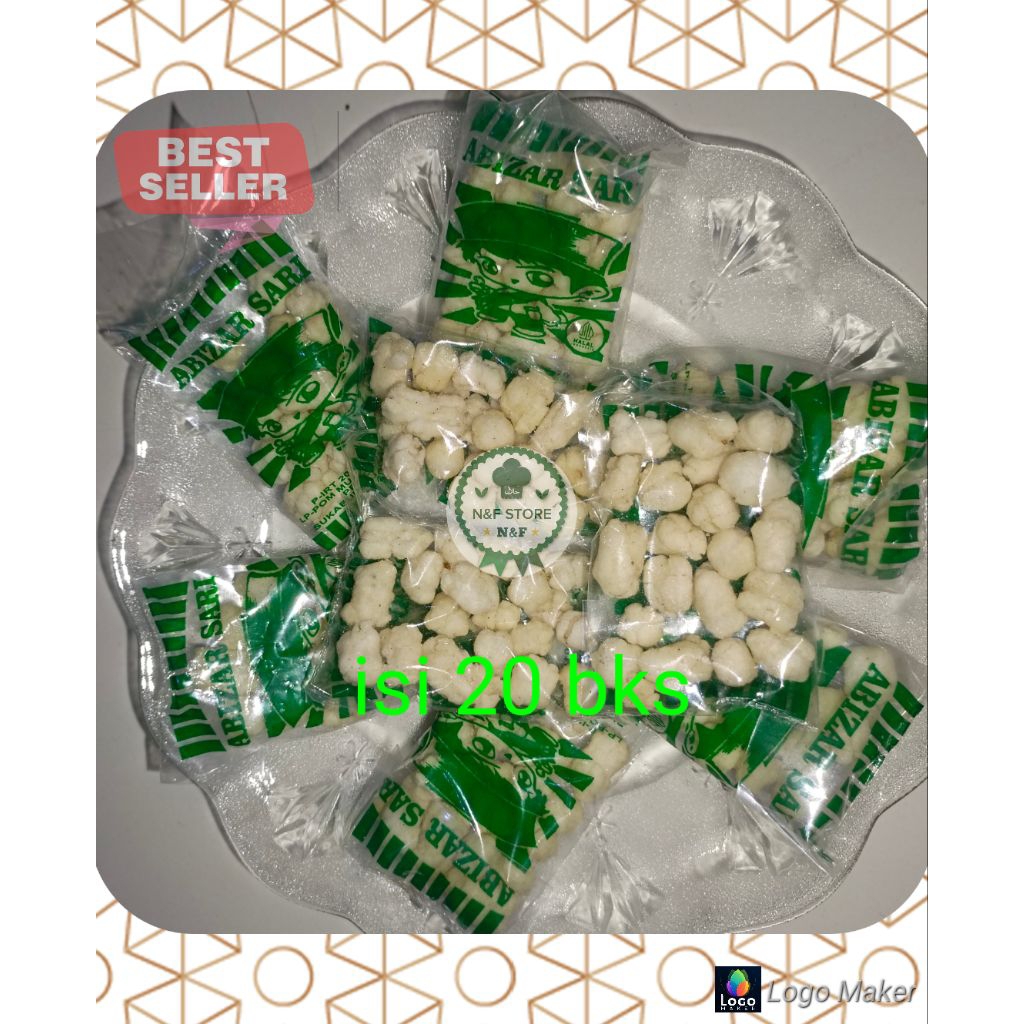 

Pilus kencur kemasan 1 pack isi 20 pcs gurih dan renyah