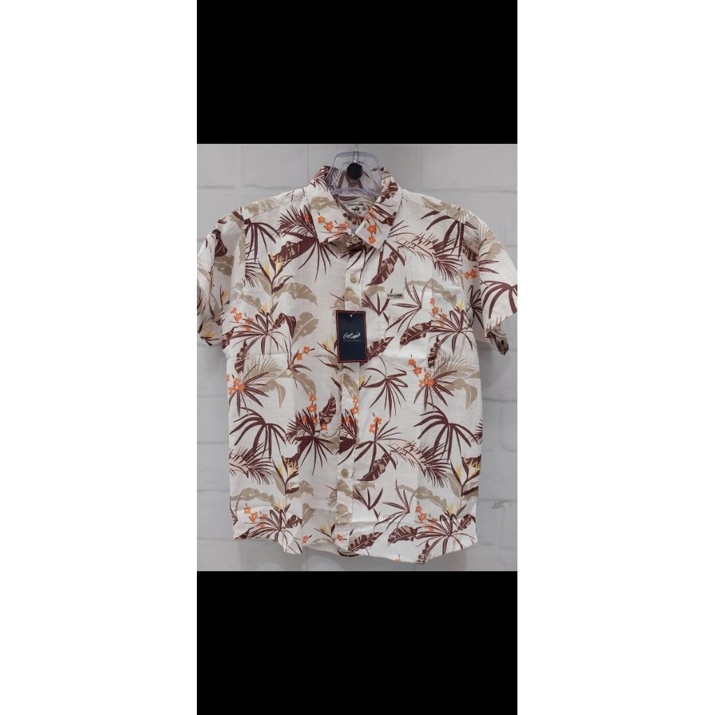 crocodile junior kemeja pendek motif