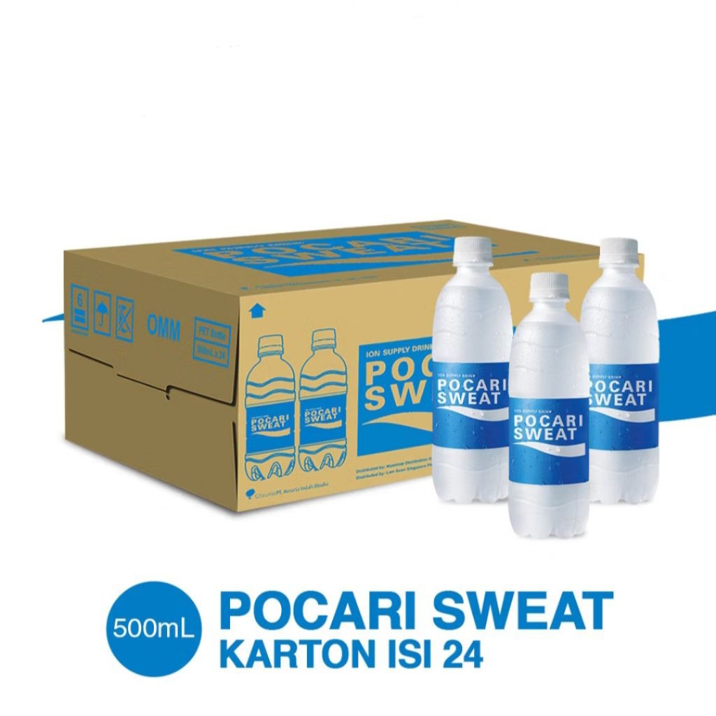 

POCARI SWEAT Pet 500ml 1 karton (24 Botol)
