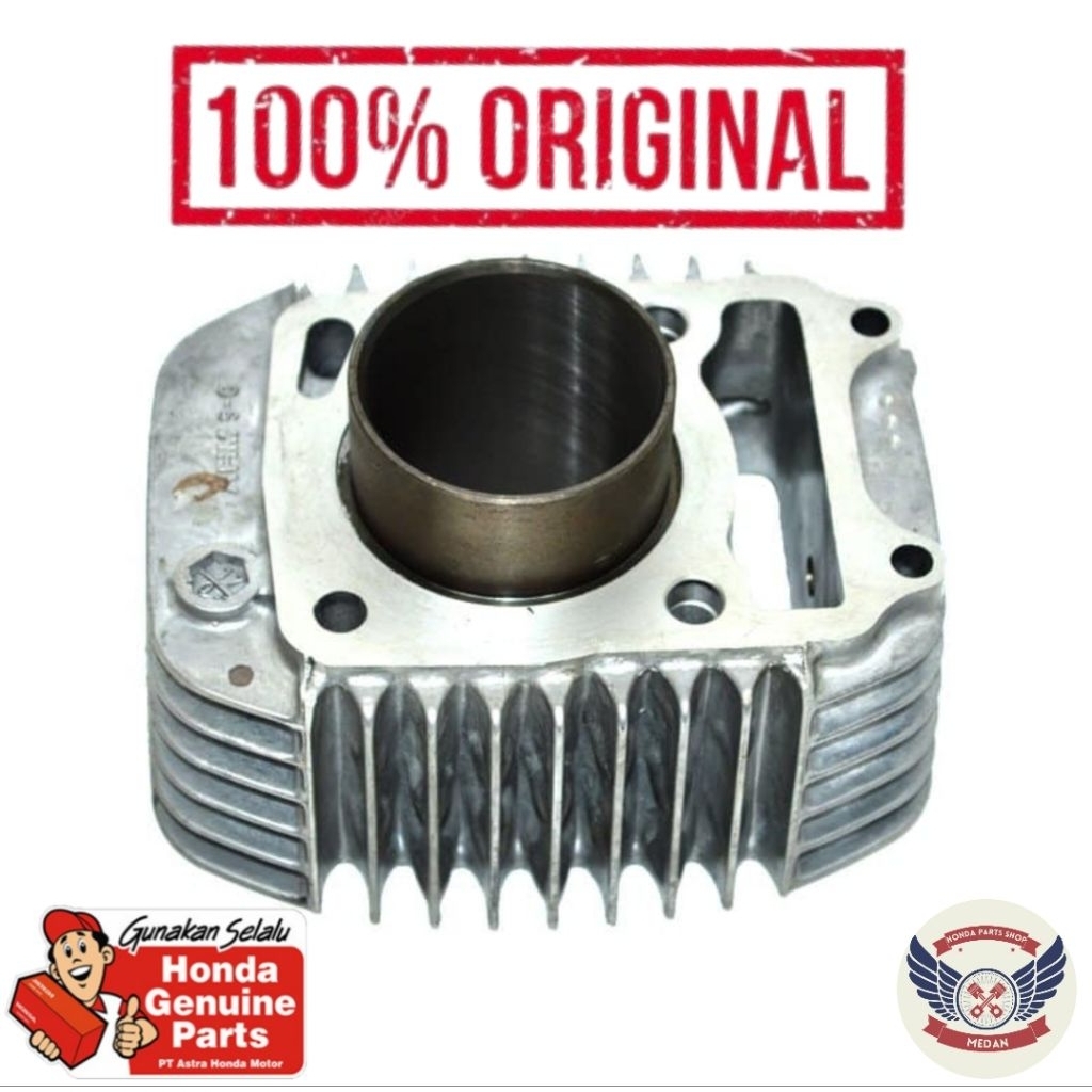 12100KYZ710 Cylinder Comp Blok Seher Mesin Only - Supra X 125 FI & Supra X 125 Helm In FI Injeksi
