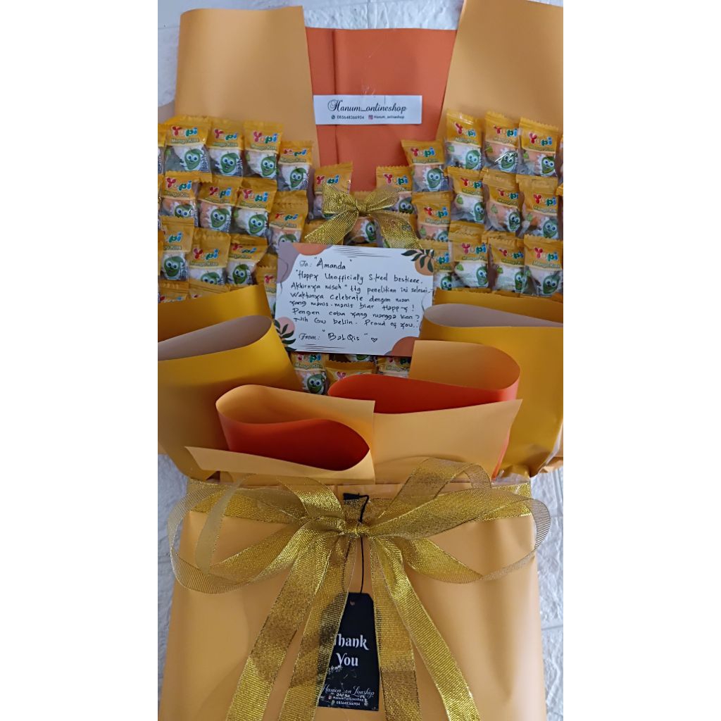 buket murah  yupi mangga kuning