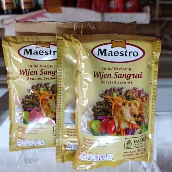 

Wijen sangrai maestro 100gr
