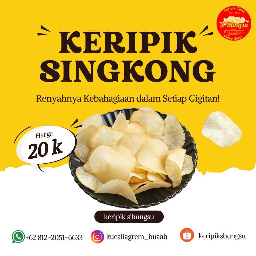 

Keripik Singkong S'Bungsu