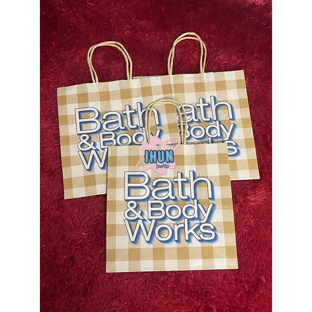 

ORI Paperbag BBW medium (tanpa pembelian item) size 25 x 25