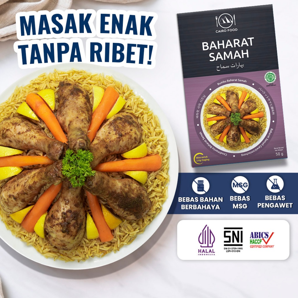 

Bumbu Baharat Samah Sehat - Cairo Food