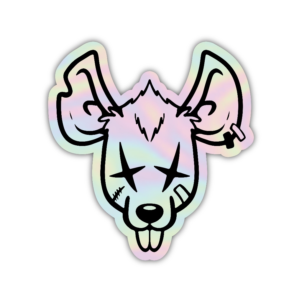 

Z469 sticker karakter y2k aesthetic, stiker hologram satuan