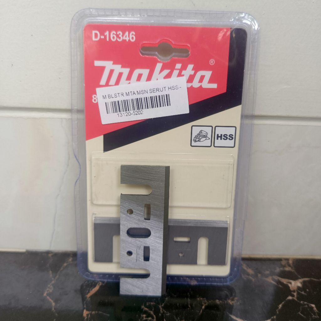 Mata Pisau mesin serut planer pasah ketam Makita 82 x 29 x 3 mm Original Japan, mesin serut kayu Mak