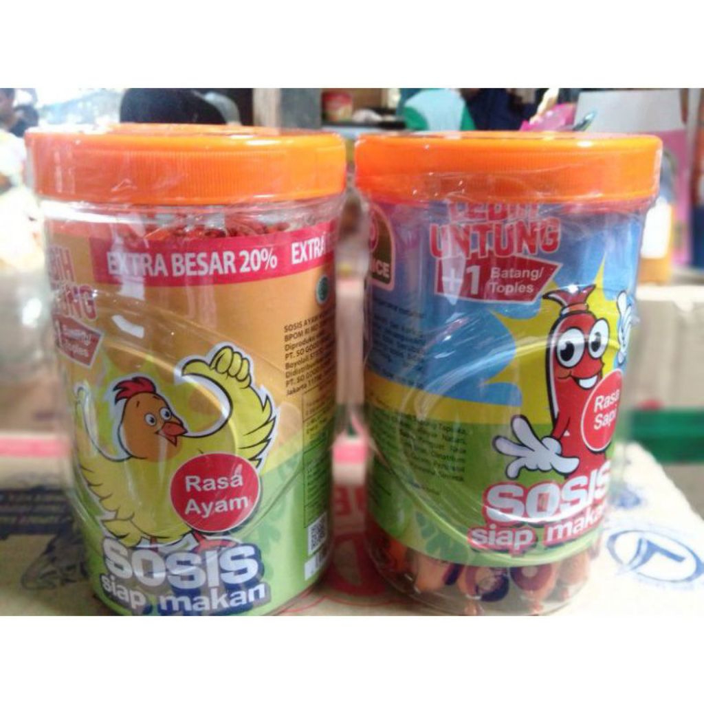 

Sosis so nice isi 24+1 extra lebih besar