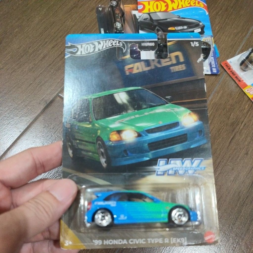 Hot Wheels '99 Honda Civic Type R(EK9)
