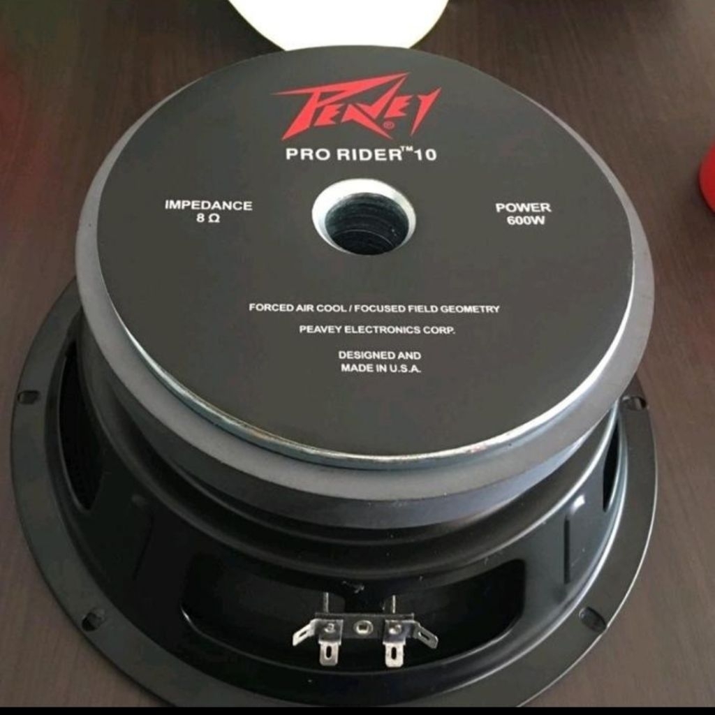 Speaker Peavey 10 Inch  Pro Rider 600 Watt Komponen