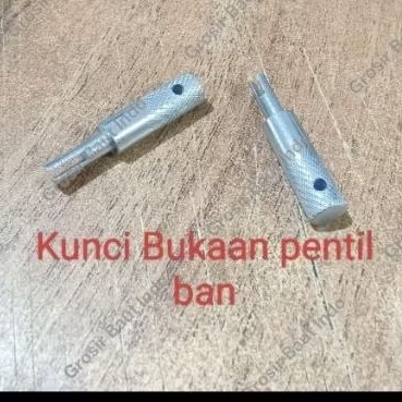 Kunci Bukaan Pentil Ban Tubles dan Ban dalam Mobil Motor