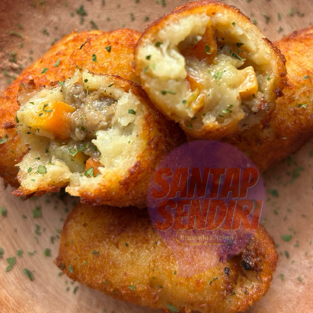 

Heavenly Snack Potato Croquette [1pack isi 10pcs]